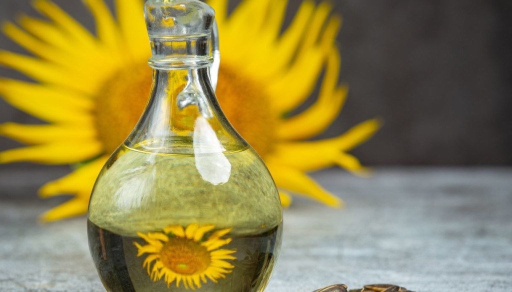 olio di semi di girasole, uno degli ingredienti di psoridex