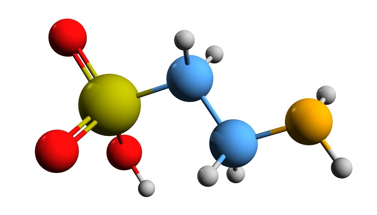 struttura chimica della taurina